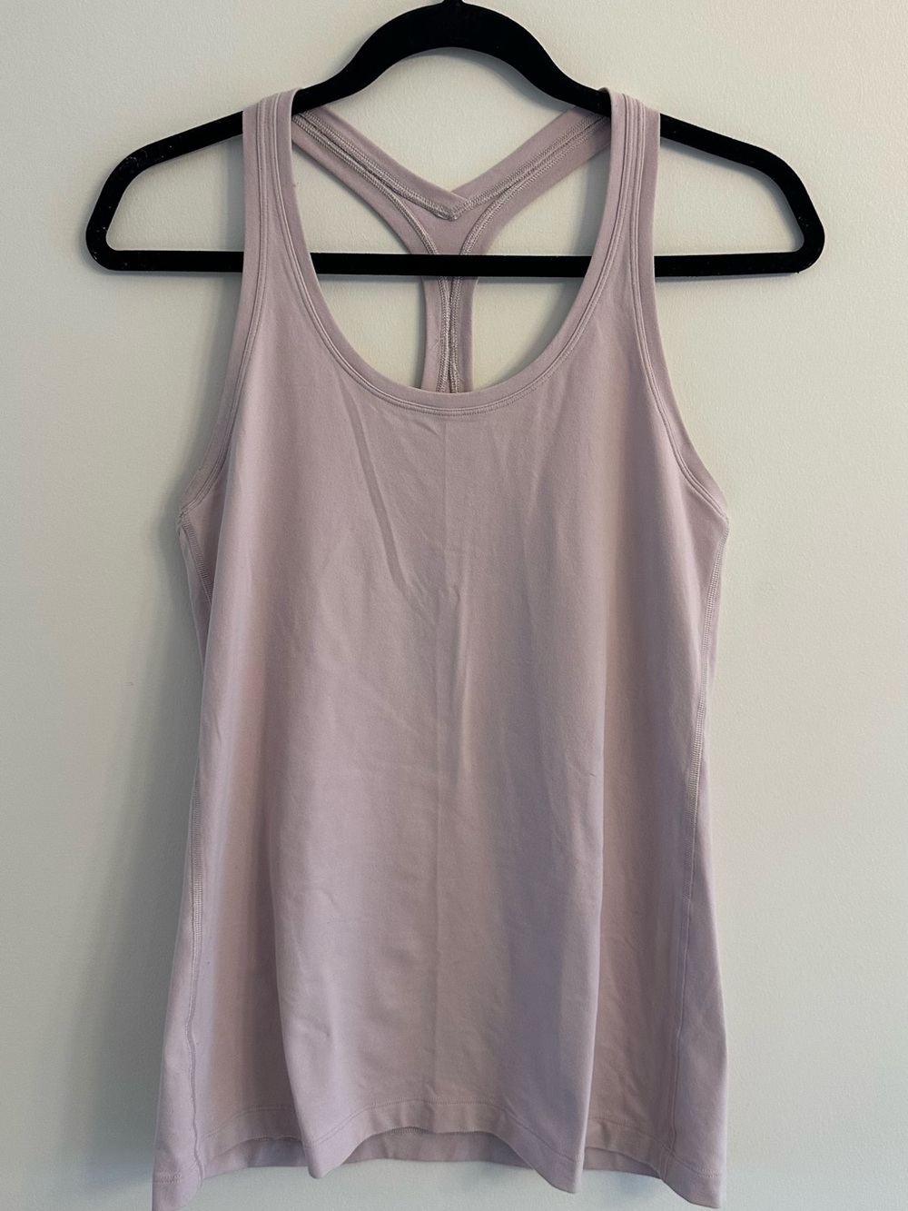 Lululemon Pink Racerback Tank Top Size 8 Athletic Yoga Workout